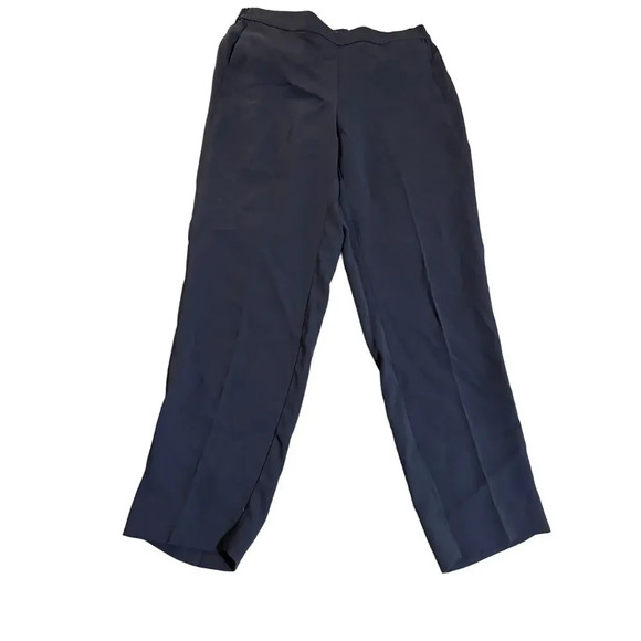 NWT J. Crew Size 8 Jamie Pant Trousers Navy Blue Professional Business Formal - Picture 2 of 9